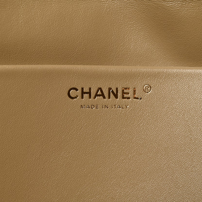 Chanel Suede Calfskin Souplissimo Maxi Flap Dark Beige 5 of 9