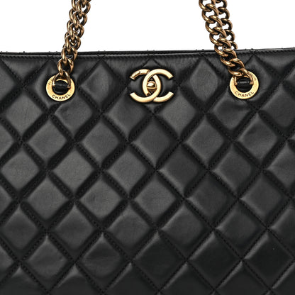 Chanel Calfskin Quilted Perfect Edge Tote Black 8 of 12