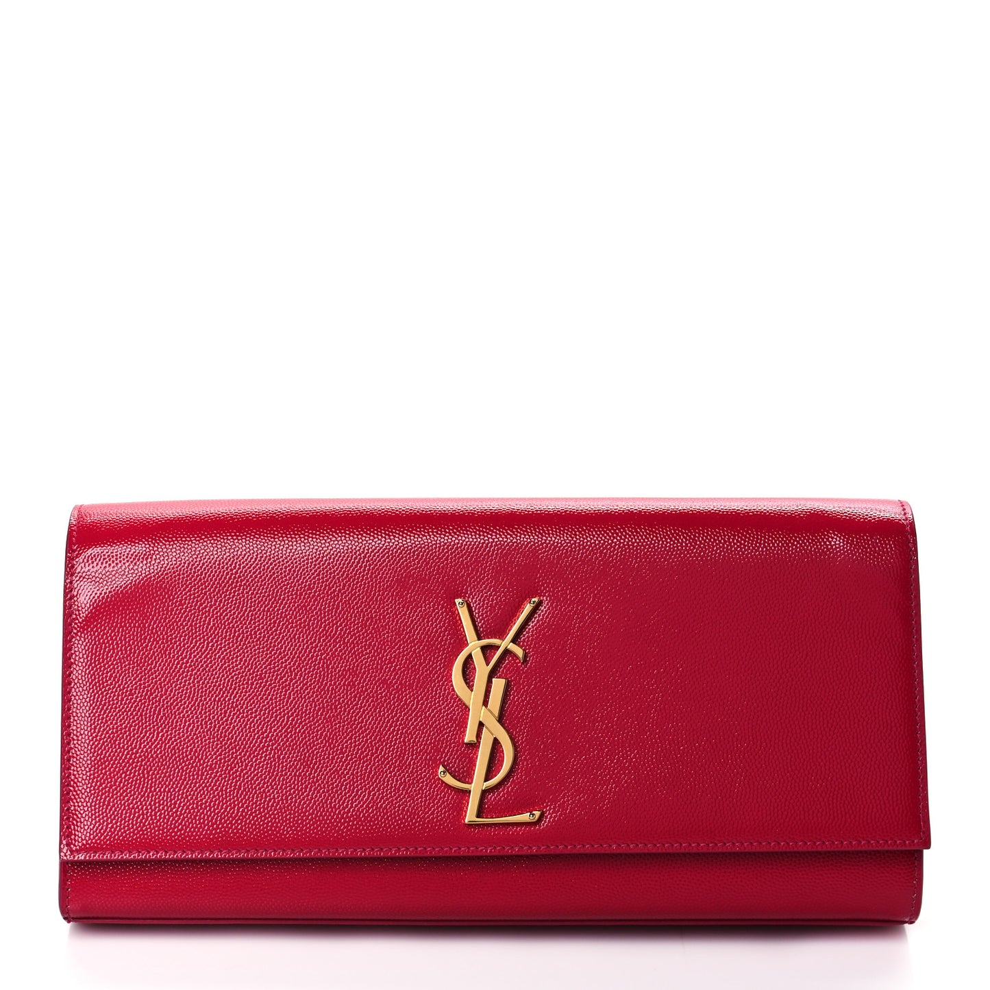 Calfskin Classic Monogram Cassandre Clutch Fuchsia