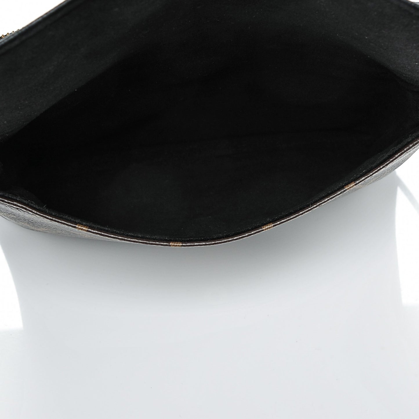 Monogram Twice Pochette Black