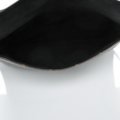 Louis Vuitton Monogram Twice Pochette Black 6 of 8