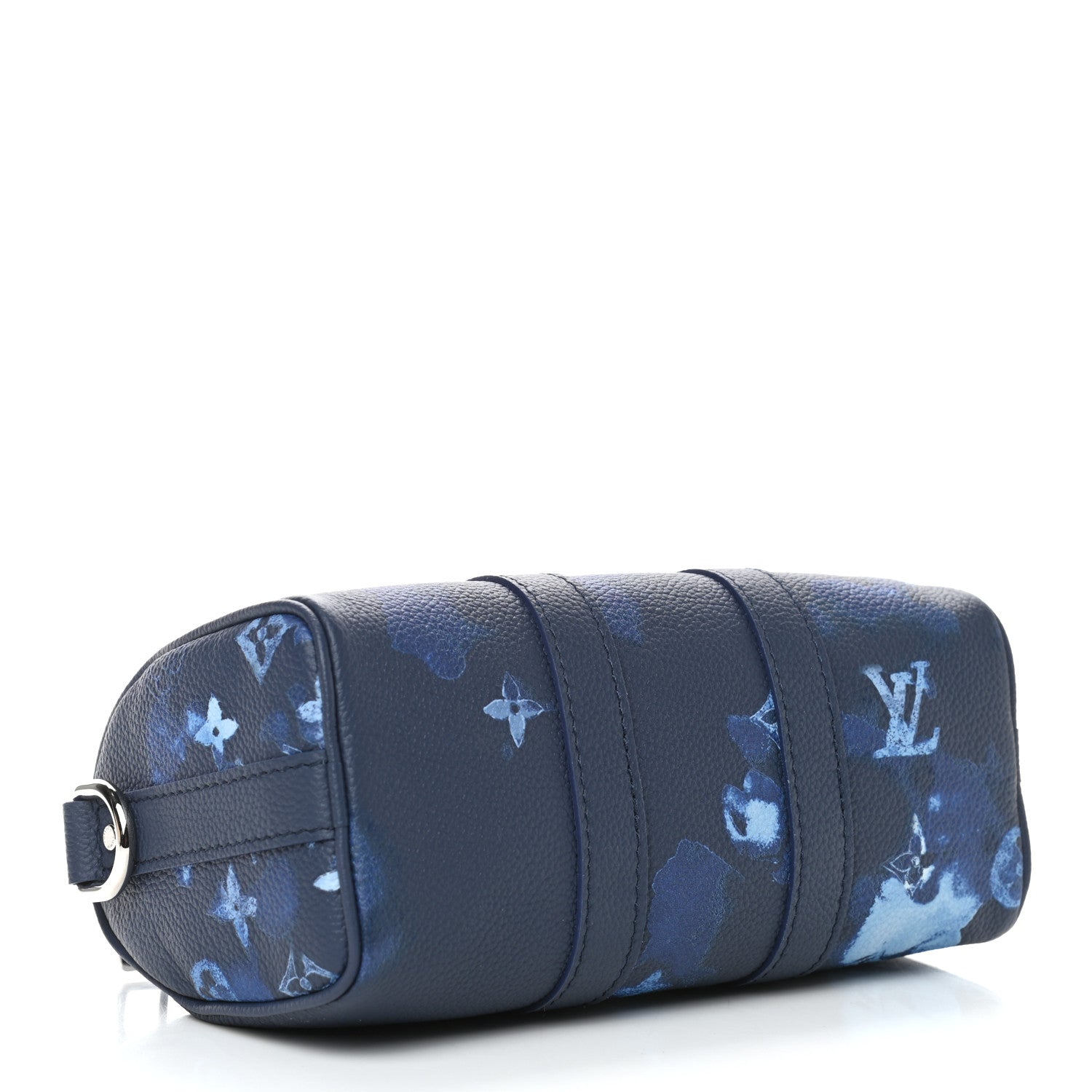 Louis Vuitton Monogram Ink Watercolor Keepall XS Blue 4 of 8