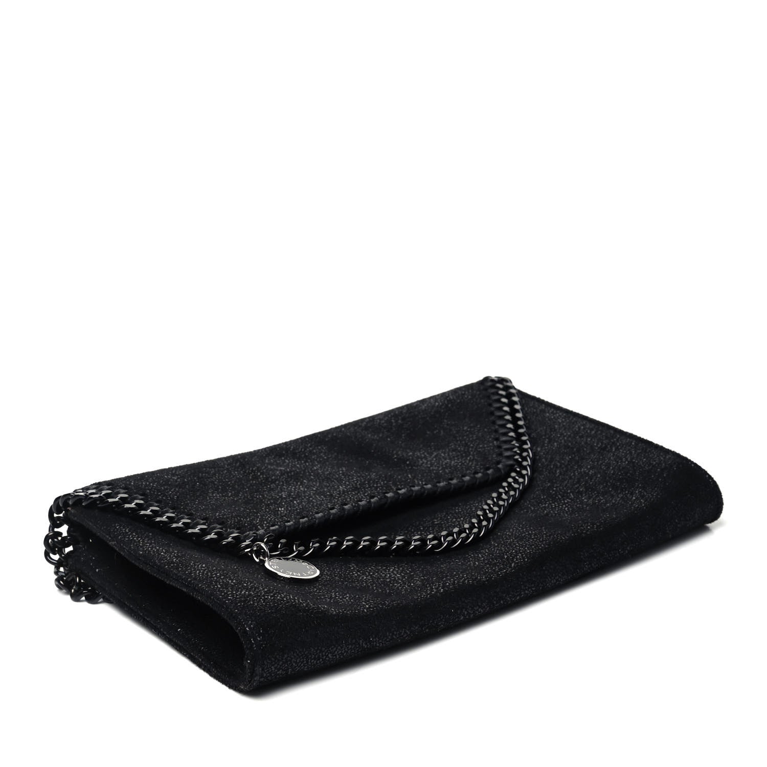 Stella McCartney Shaggy Deer Falabella Mini Crossbody Bag Black 3 of 8