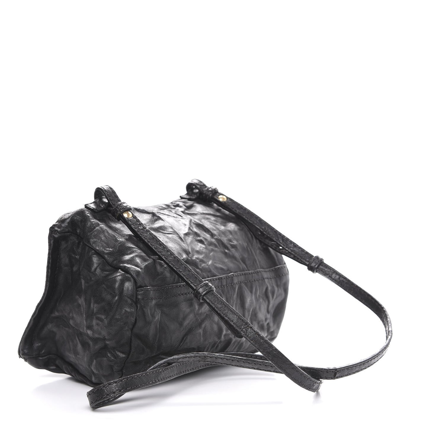 Tumbled Sheepskin Mini Pandora Black