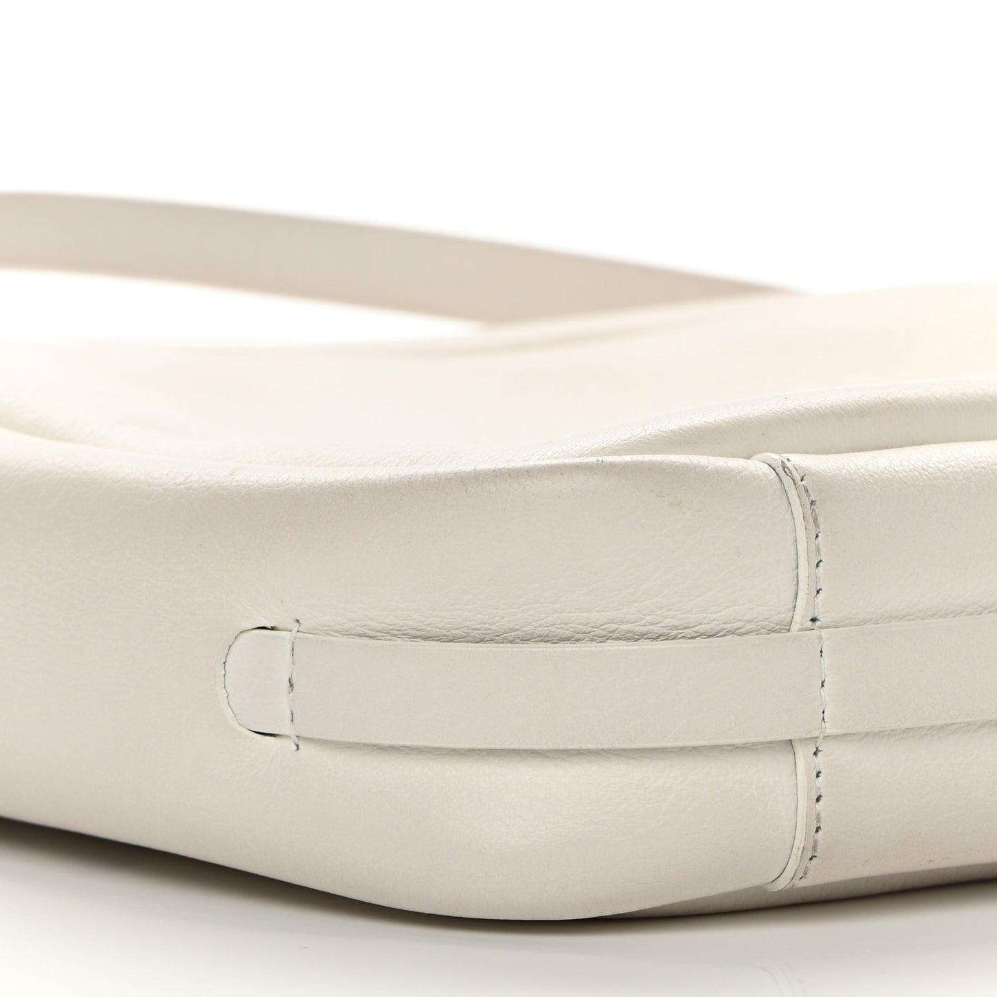 Calfskin Logo S Everyday Camera Bag White