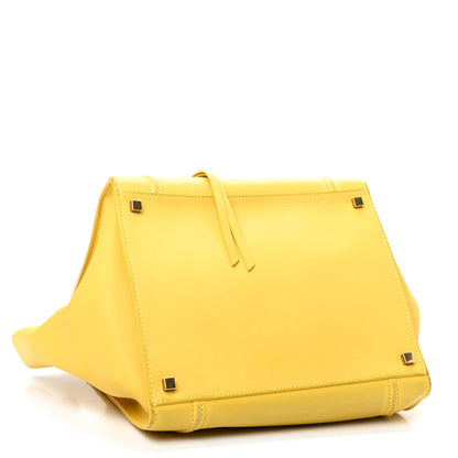 Celine Smooth Calfskin Medium Phantom Luggage Sun Yellow 4 of 9