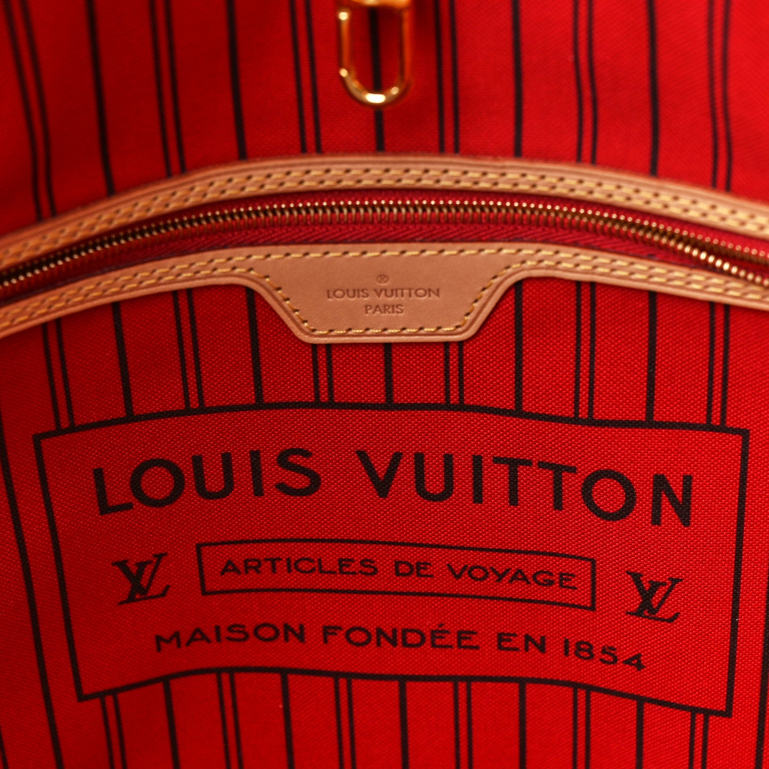 Louis Vuitton Monogram Neo Neverfull MM Cherry 9 of 14