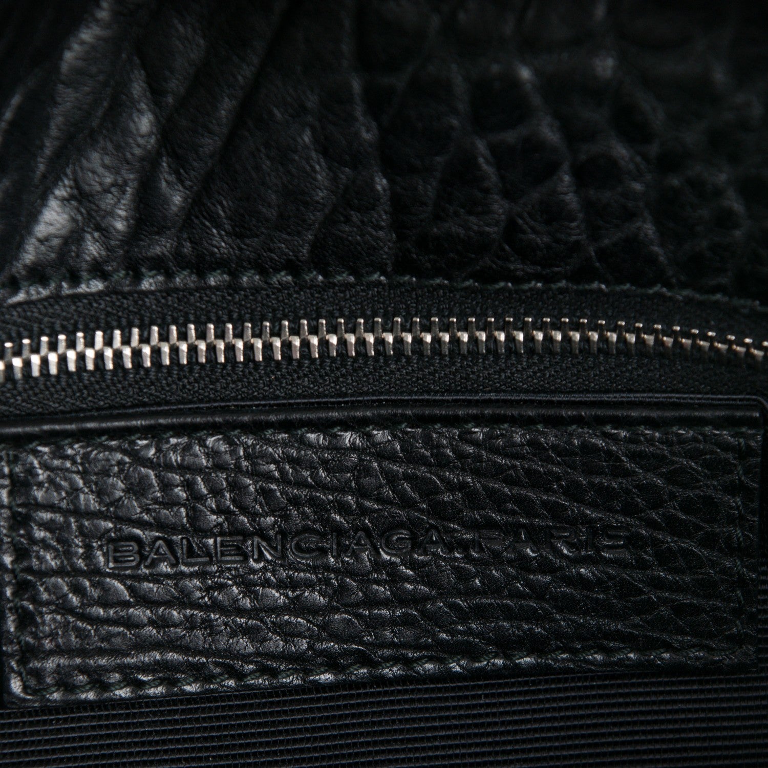 Balenciaga Bison Ancre Clutch Black 6 of 7