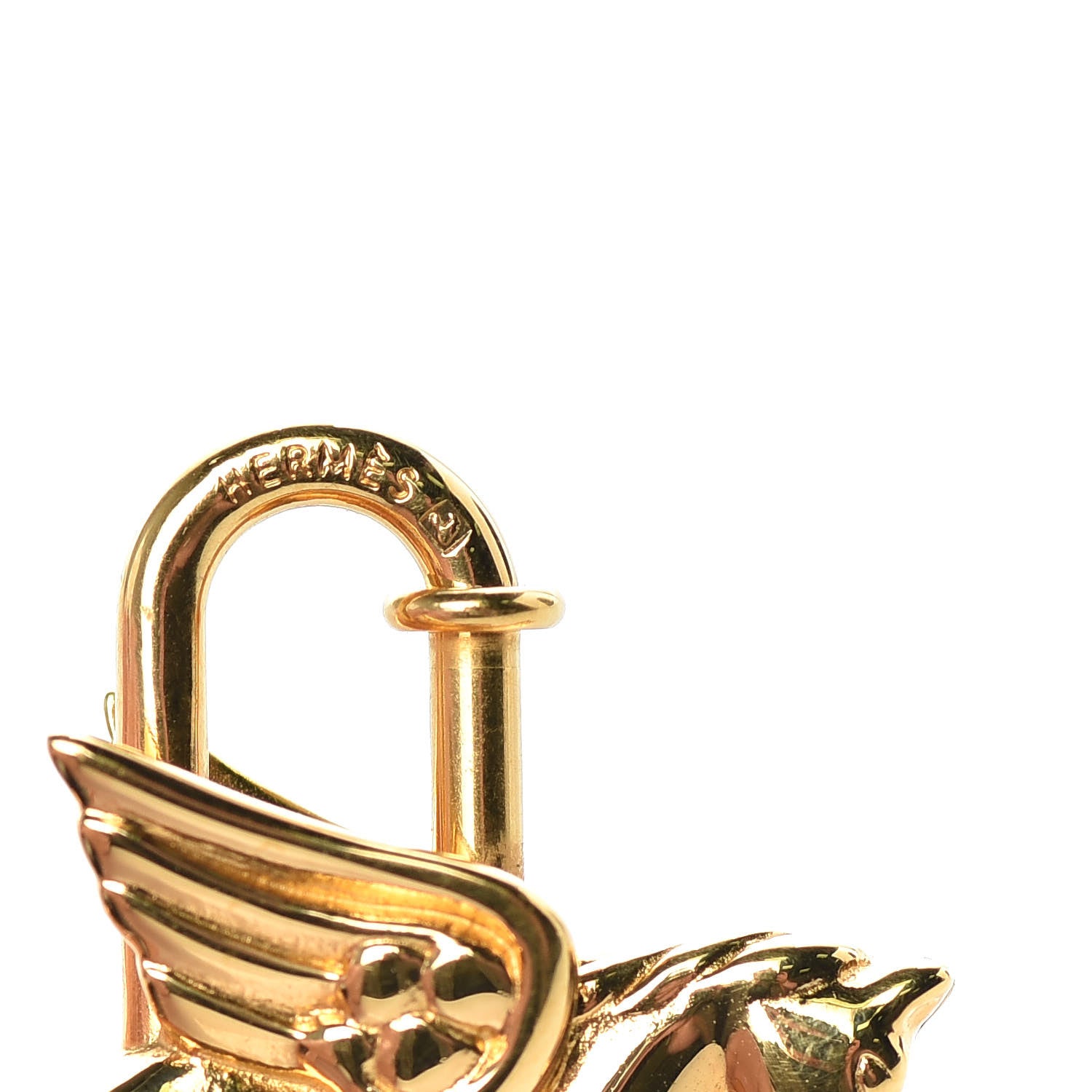 Hermes Pegasus Cadena Lock Gold 4 of 7