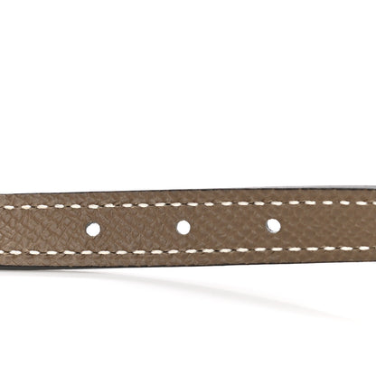 Hermes Swift Epsom 13mm Focus Belt 85 Black Etoupe 4 of 6