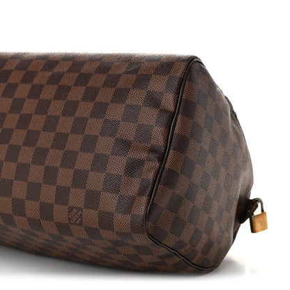 Louis Vuitton Damier Ebene Speedy 30 9 of 9