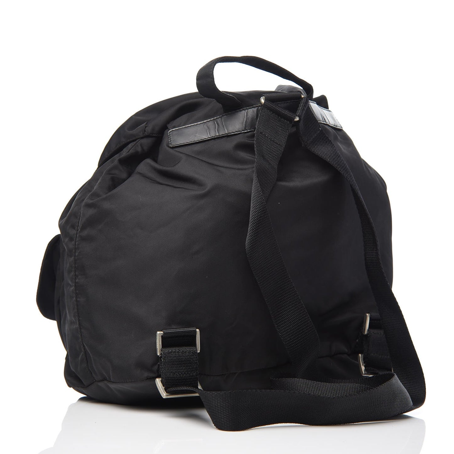 Nylon Vela Small Backpack Black
