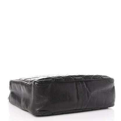 Chanel Lambskin Quilted Shopper Tote Black 4 of 16