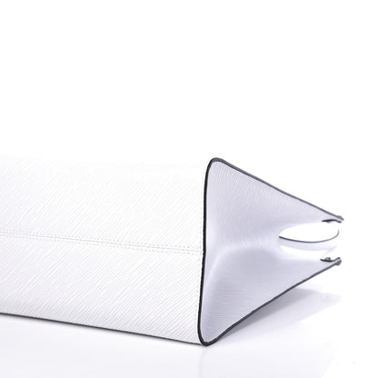 Louis Vuitton Epi Onthego MM White 6 of 9
