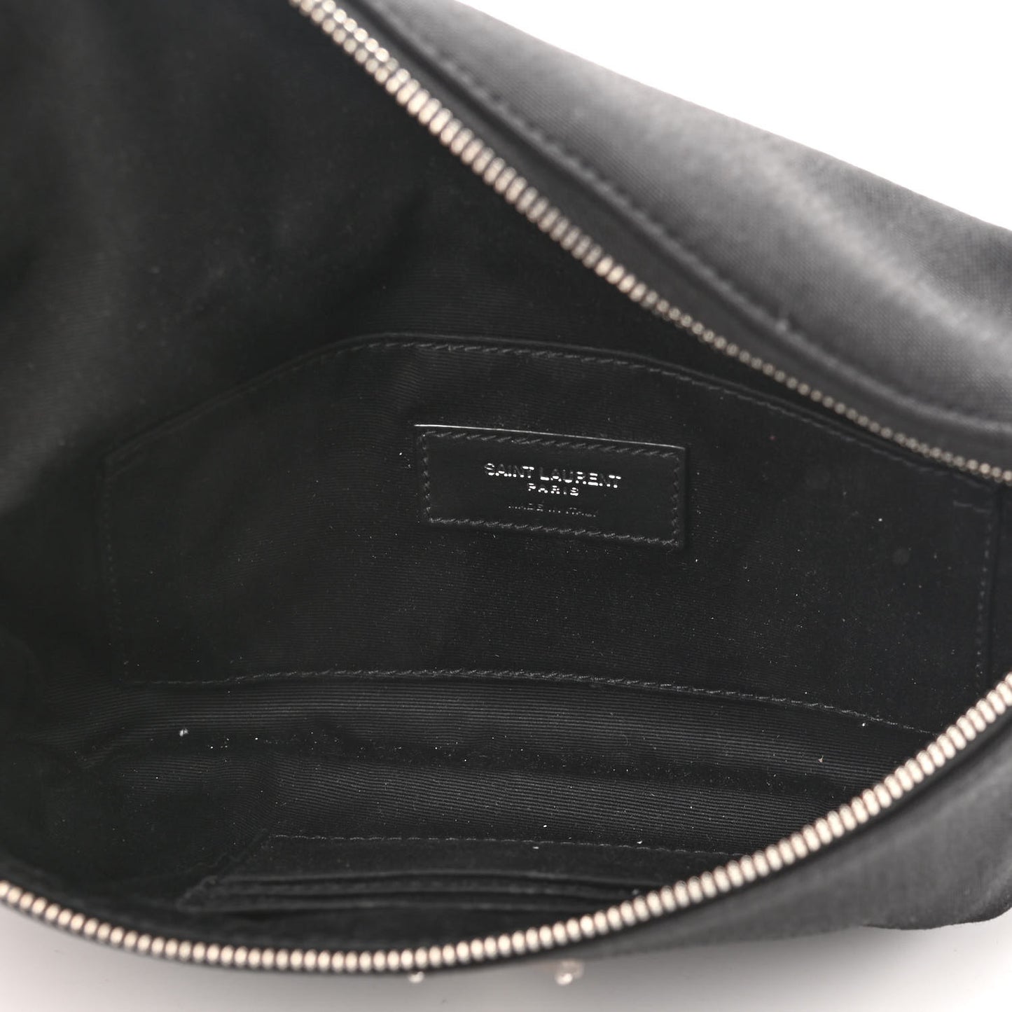 Canvas Monogram Belt Bag Black