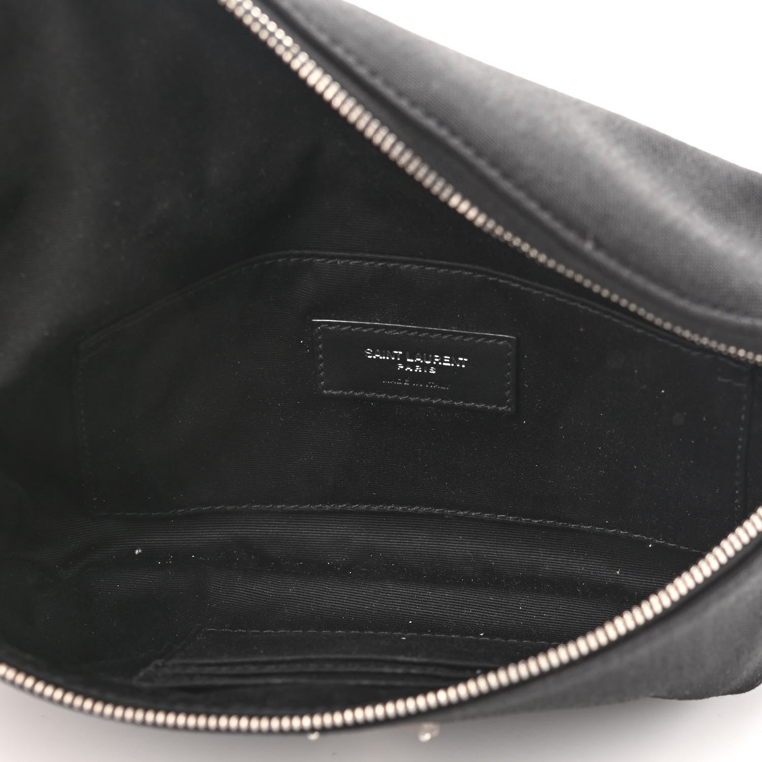 Saint Laurent Canvas Monogram Belt Bag Black 5 of 10