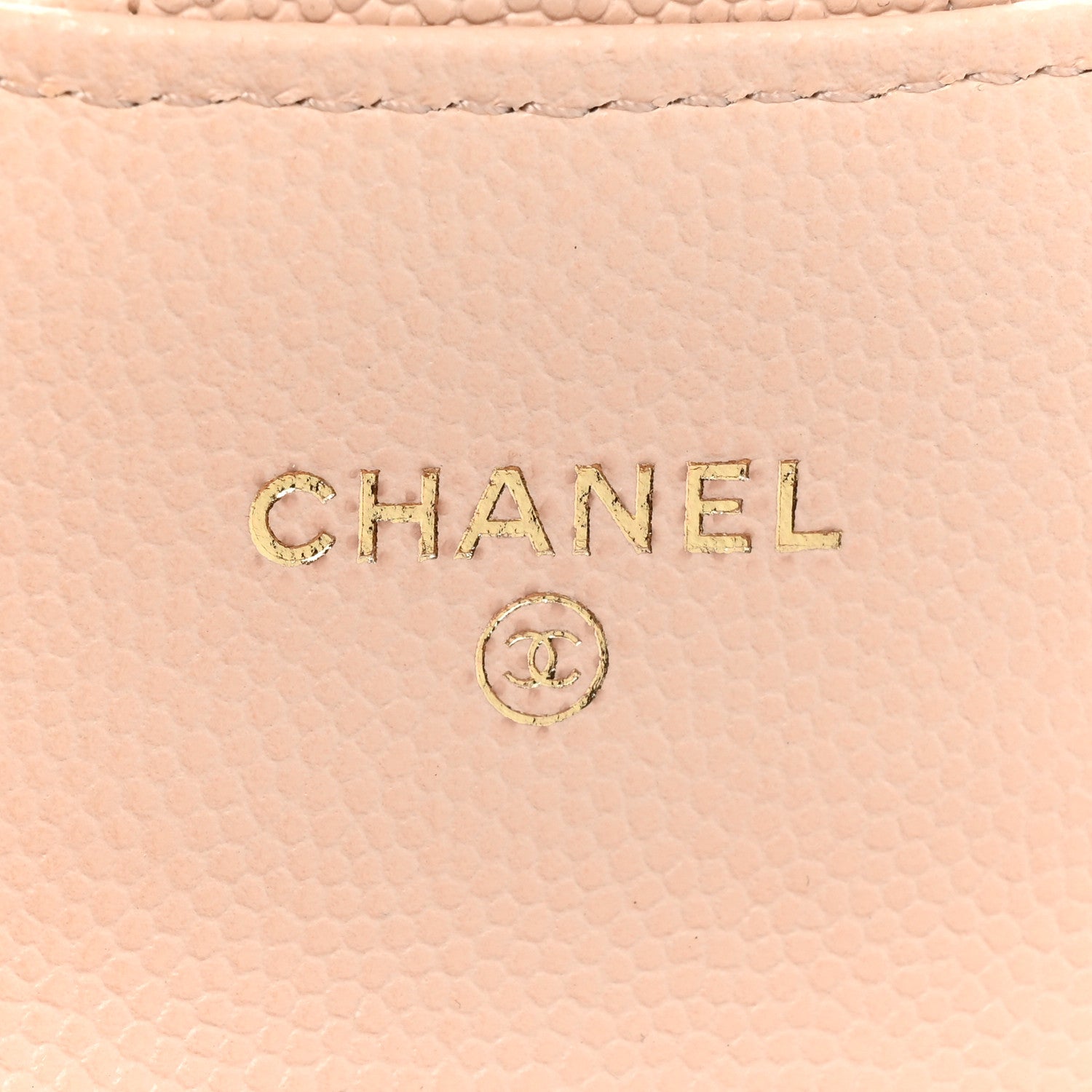 Chanel Caviar Quilted Mini Clutch With Chain Light Beige 6 of 10