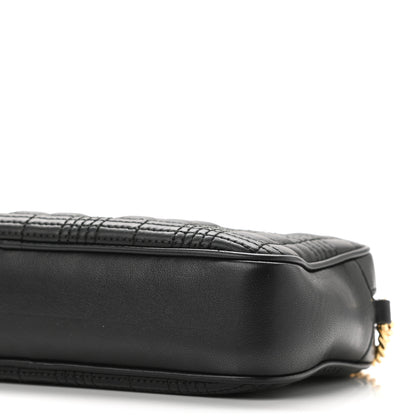 Burberry Lambskin Quilted Camera Bag Black 8 of 8