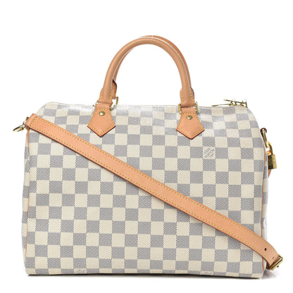 Louis Vuitton Damier Azur Speedy Bandouliere 30 1 of 12