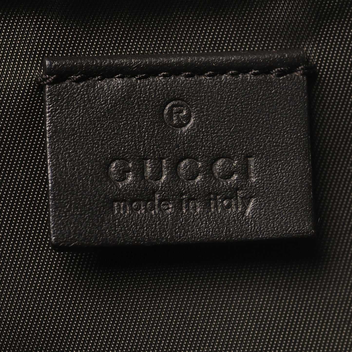 GG Plus Monogram Messenger Diaper Bag Dark Brown