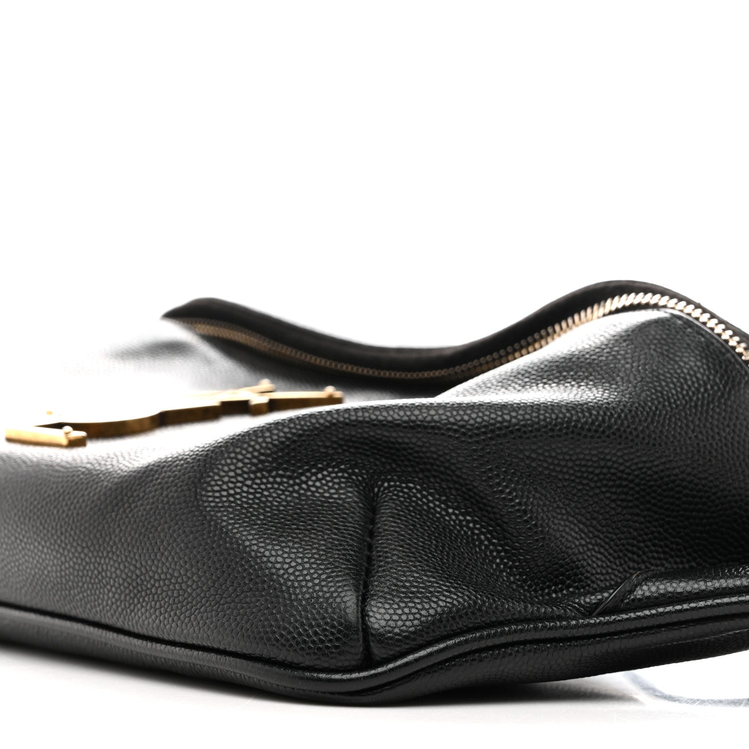 Saint Laurent Grain De Poudre Monogram Belt Bag Black 10 of 14