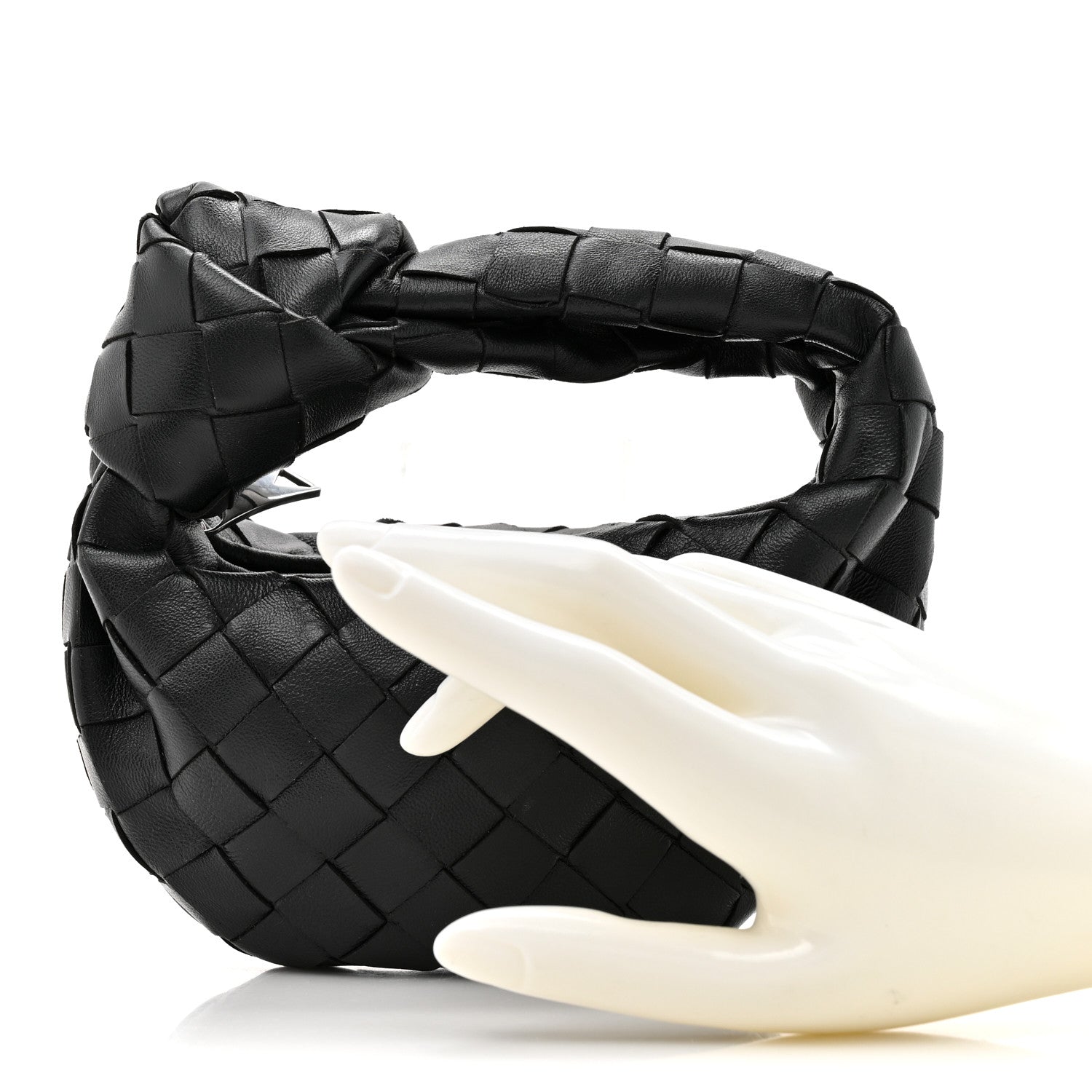 Bottega Veneta Nappa Intrecciato Candy Jodie Black 2 of 10