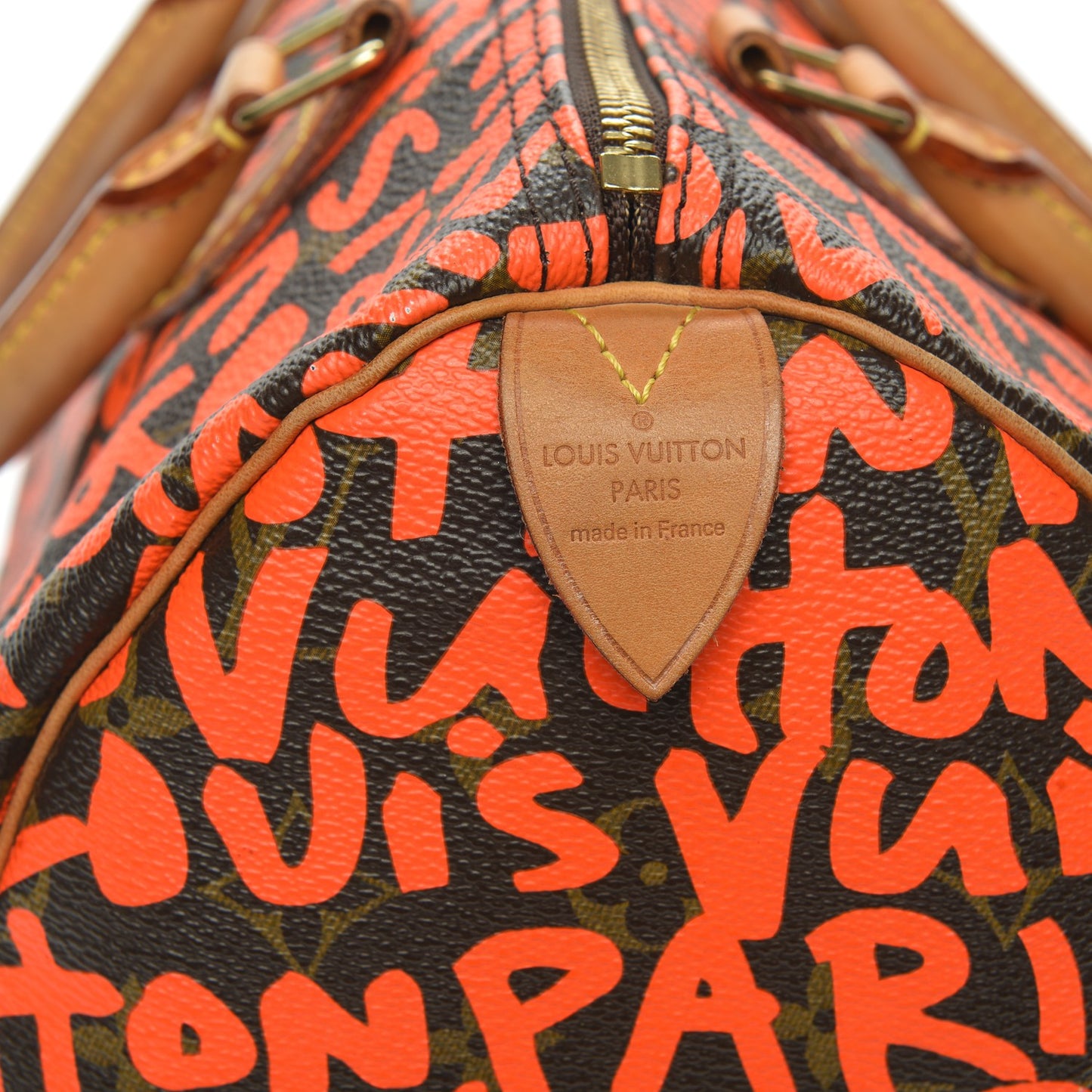 Monogram Graffiti Speedy 30 Orange