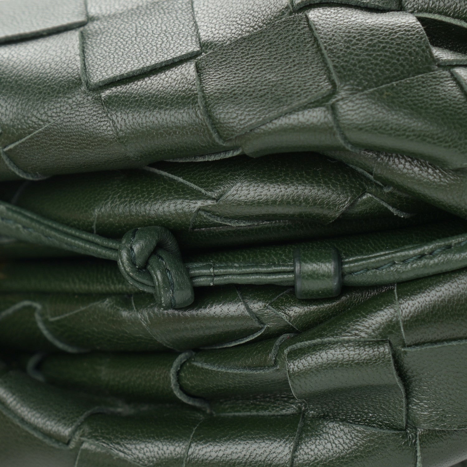 Bottega Veneta Nappa Intrecciato The Mini Pouch Bottle Green 11 of 11