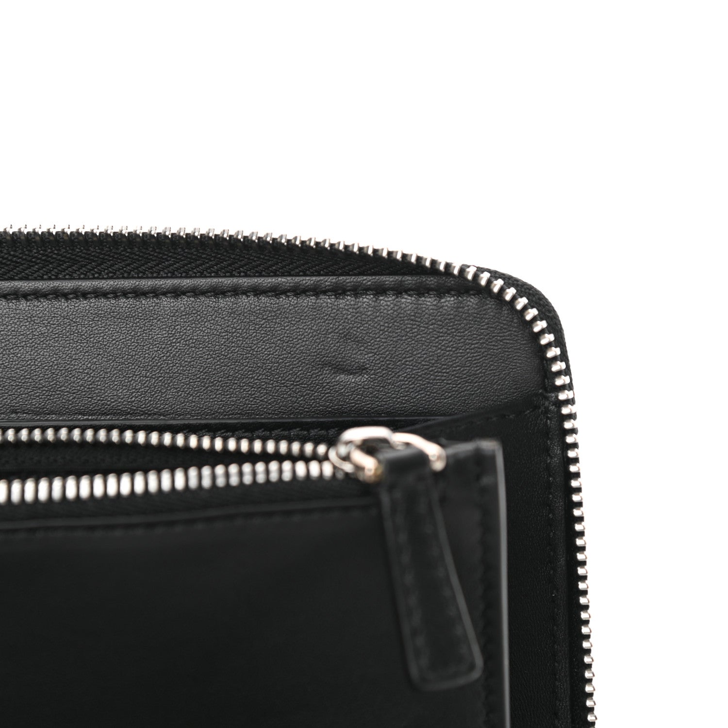 Burberry Trench Calfskin Splash Continental Wallet Black 10 of 13