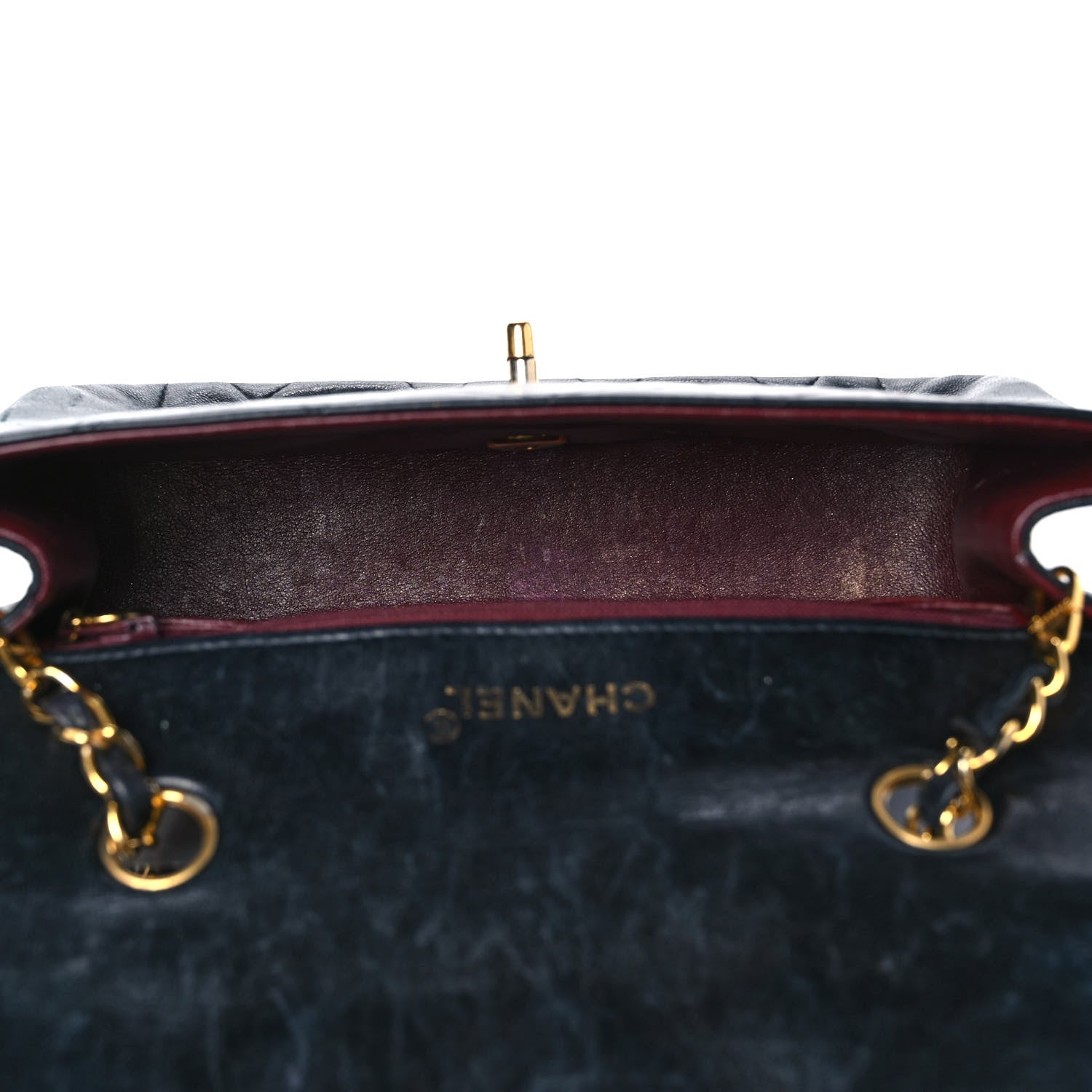 Chanel Lambskin Quilted Small Single Flap Black 4 of 15