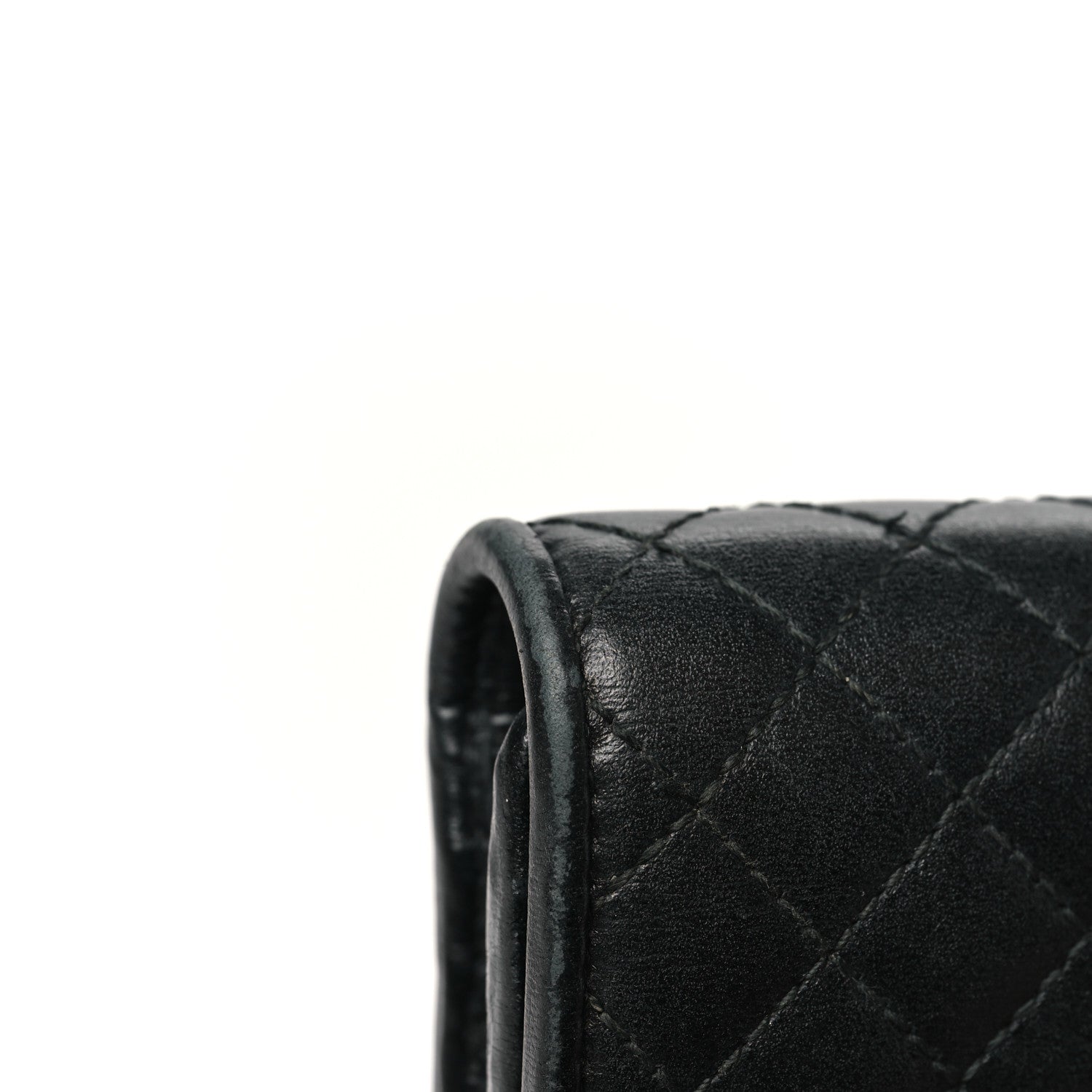 Gucci Calfskin Web Trapuntata GG Continental Wallet Black 12 of 12