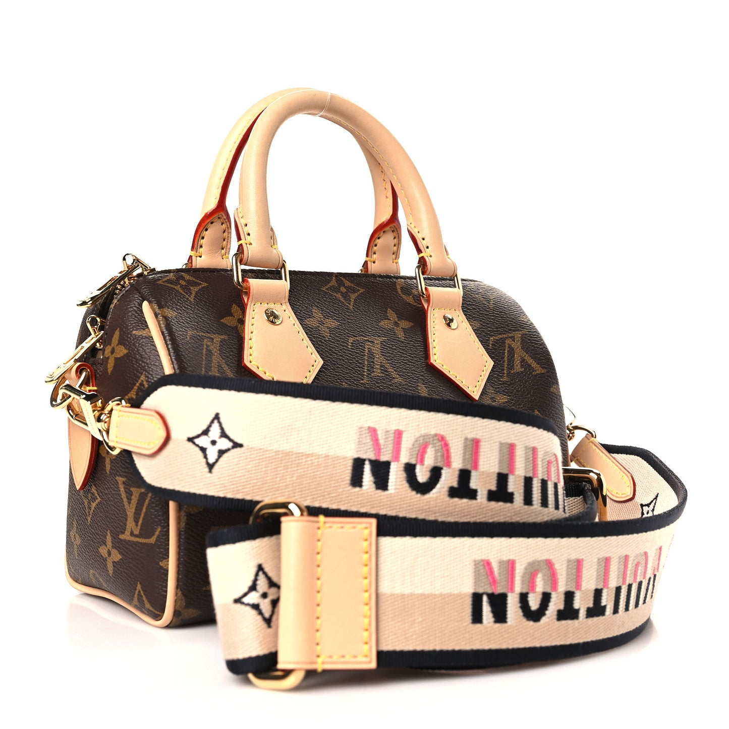 Monogram Speedy Bandouliere 20 Black