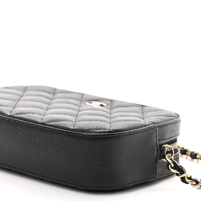 Chanel Caviar Quilted Vanity With Chain Black 11 of 11