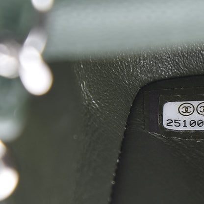 Chanel Caviar Quilted Mini Rectangular Flap Green 7 of 7