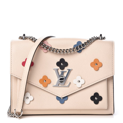 Louis Vuitton Soft Calfskin Mylockme BB Fleurs Multicolor 1 of 12