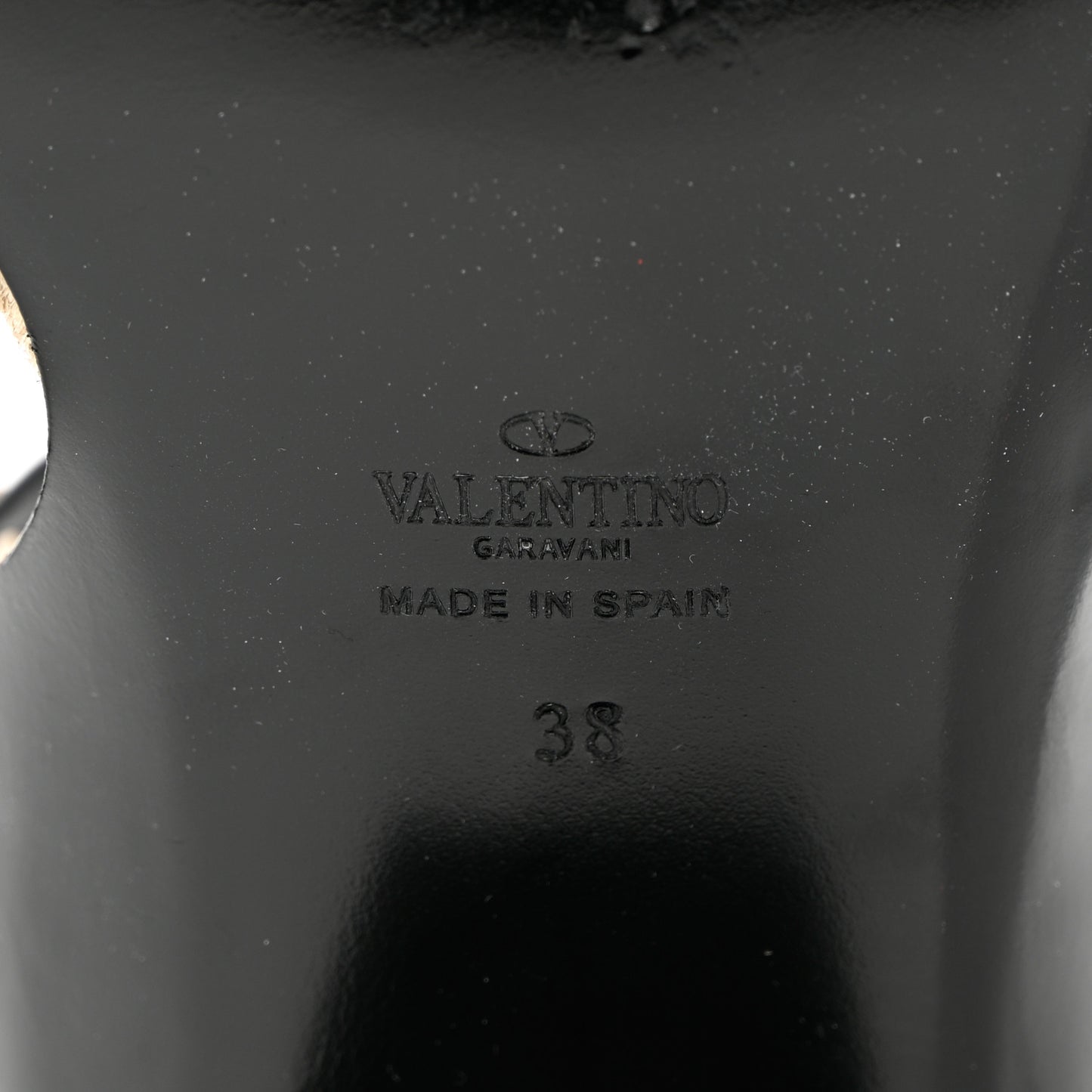 Calfskin Rockstud Ankle Strap Espadrille 10/60mm Sandals 38 Black