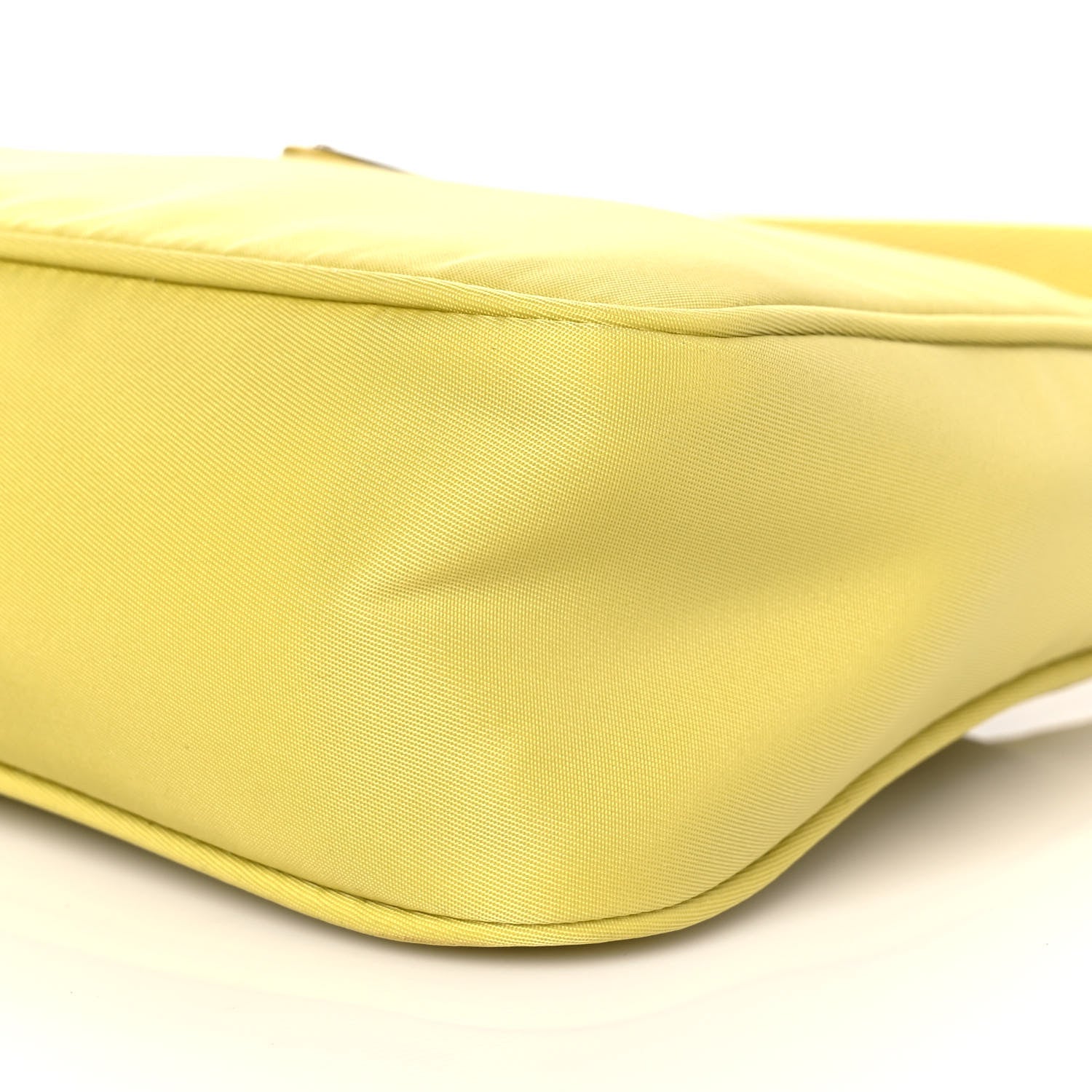 Prada Tessuto Nylon Saffiano Mini Re-Edition 2000 Bag Ananas 9 of 9
