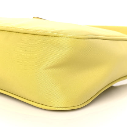 Prada Tessuto Nylon Saffiano Mini Re-Edition 2000 Bag Ananas 9 of 9