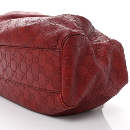 Gucci Guccissima Medium Sukey Tote Raspberry Candy 9 of 12