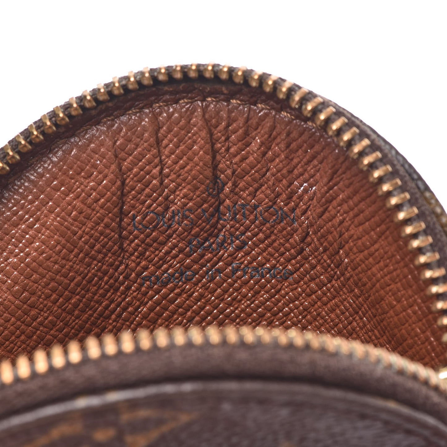 Monogram Round Coin Purse