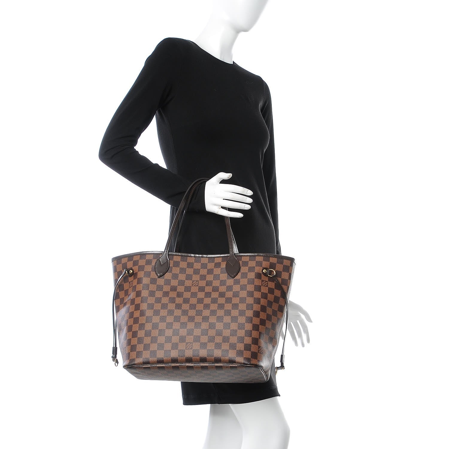 Louis Vuitton Damier Ebene Neo Neverfull MM 2 of 9