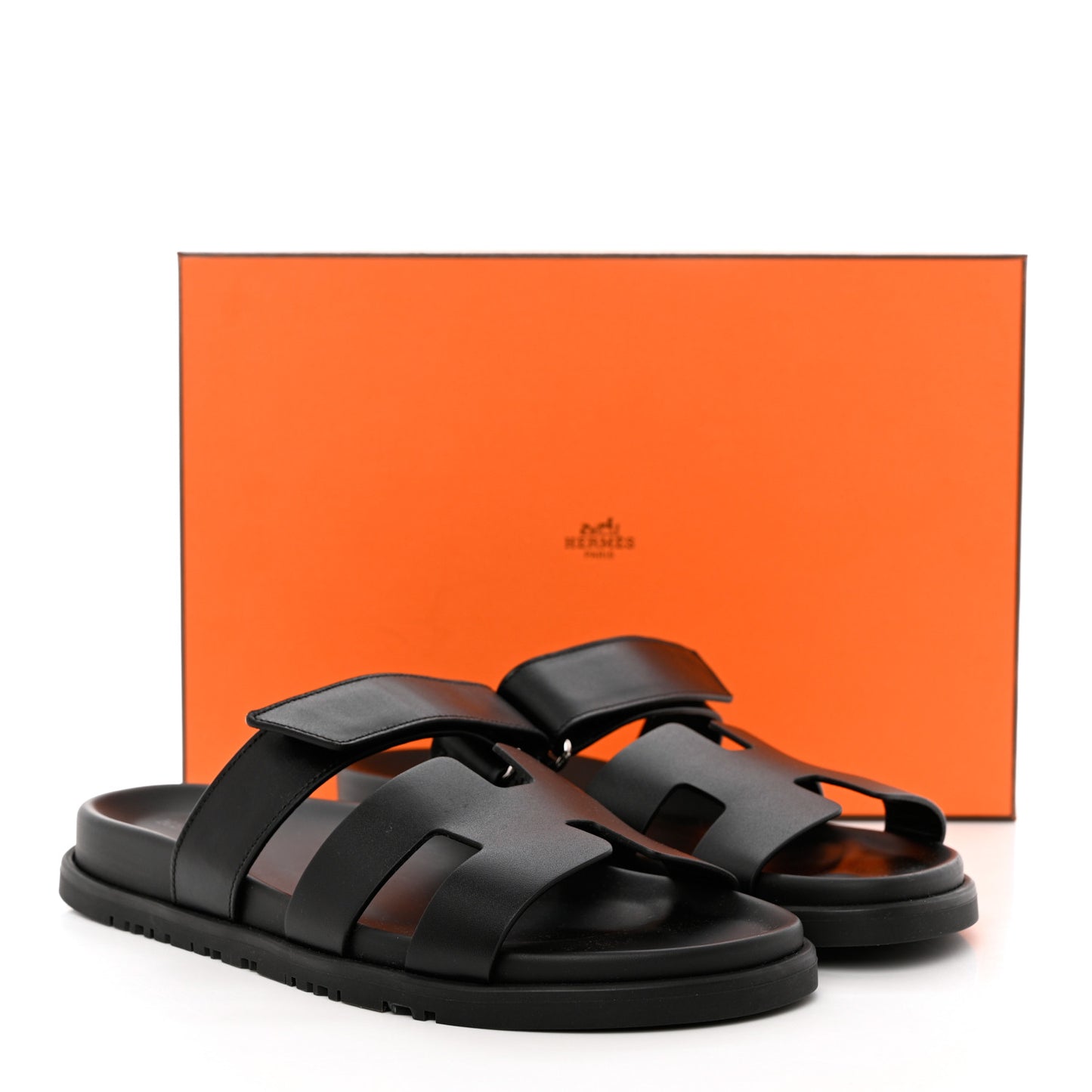Calfskin Womens Chypre Sandals 38 Black