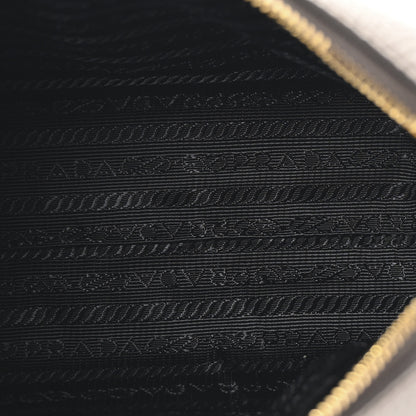 Prada Vitello Daino Cosmetic Pouch Argilla 5 of 6