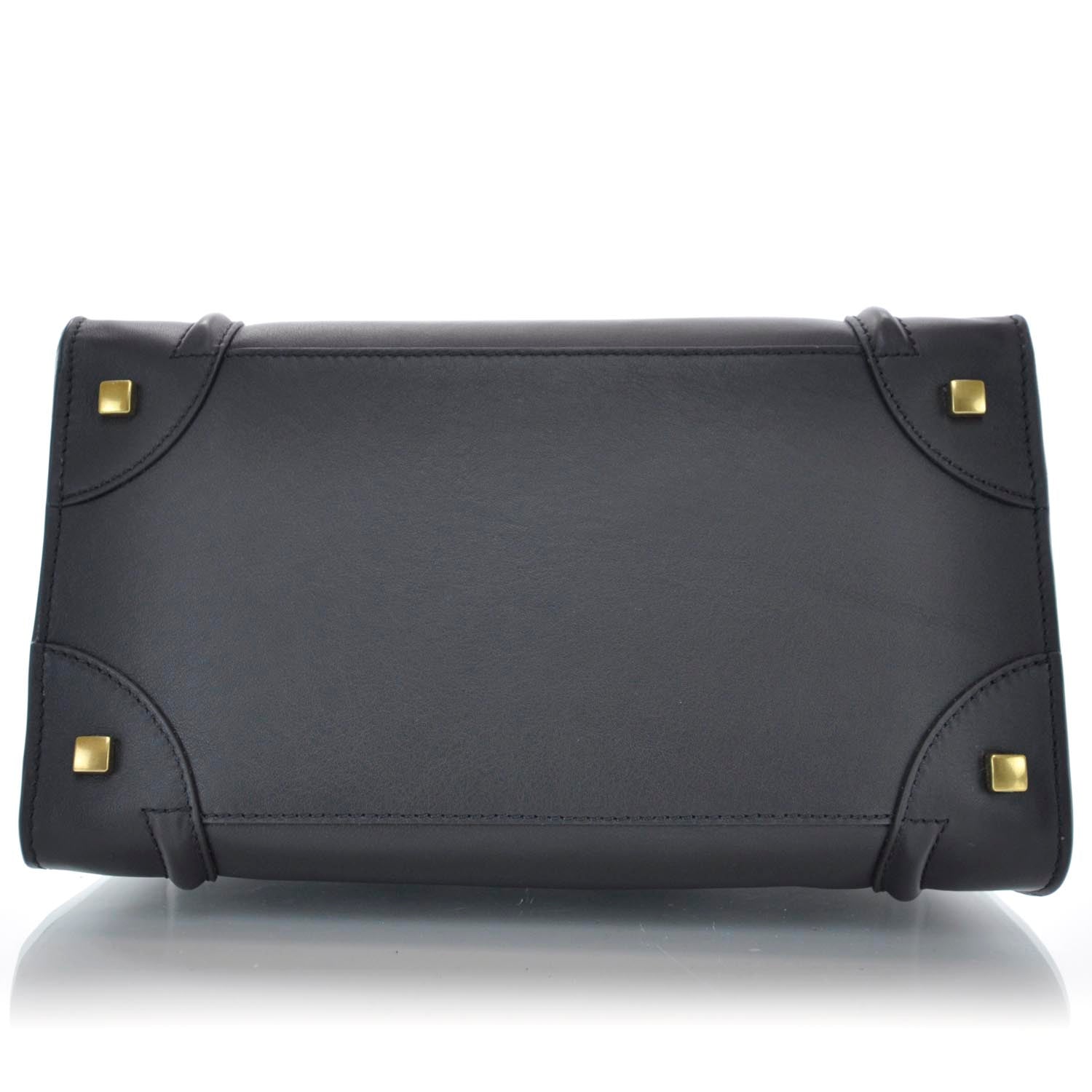 Celine Smooth Calfskin Mini Luggage Black 6 of 9