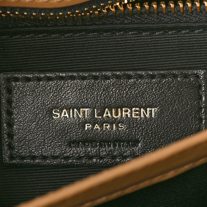 Saint Laurent Calfskin Y Quilted Monogram Toy Loulou Crossbody Bag Natural Tan 6 of 11