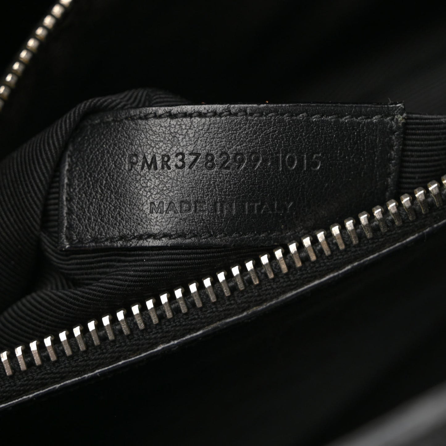 Grained Calfskin Small Sac De Jour Black