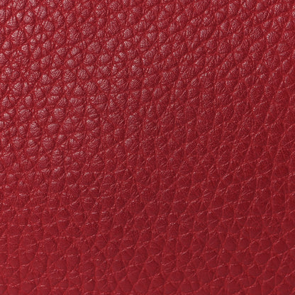 Burberry Signature Grain Calfskin Tassel Peyton Crossbody Clutch Bag Red 15 of 29
