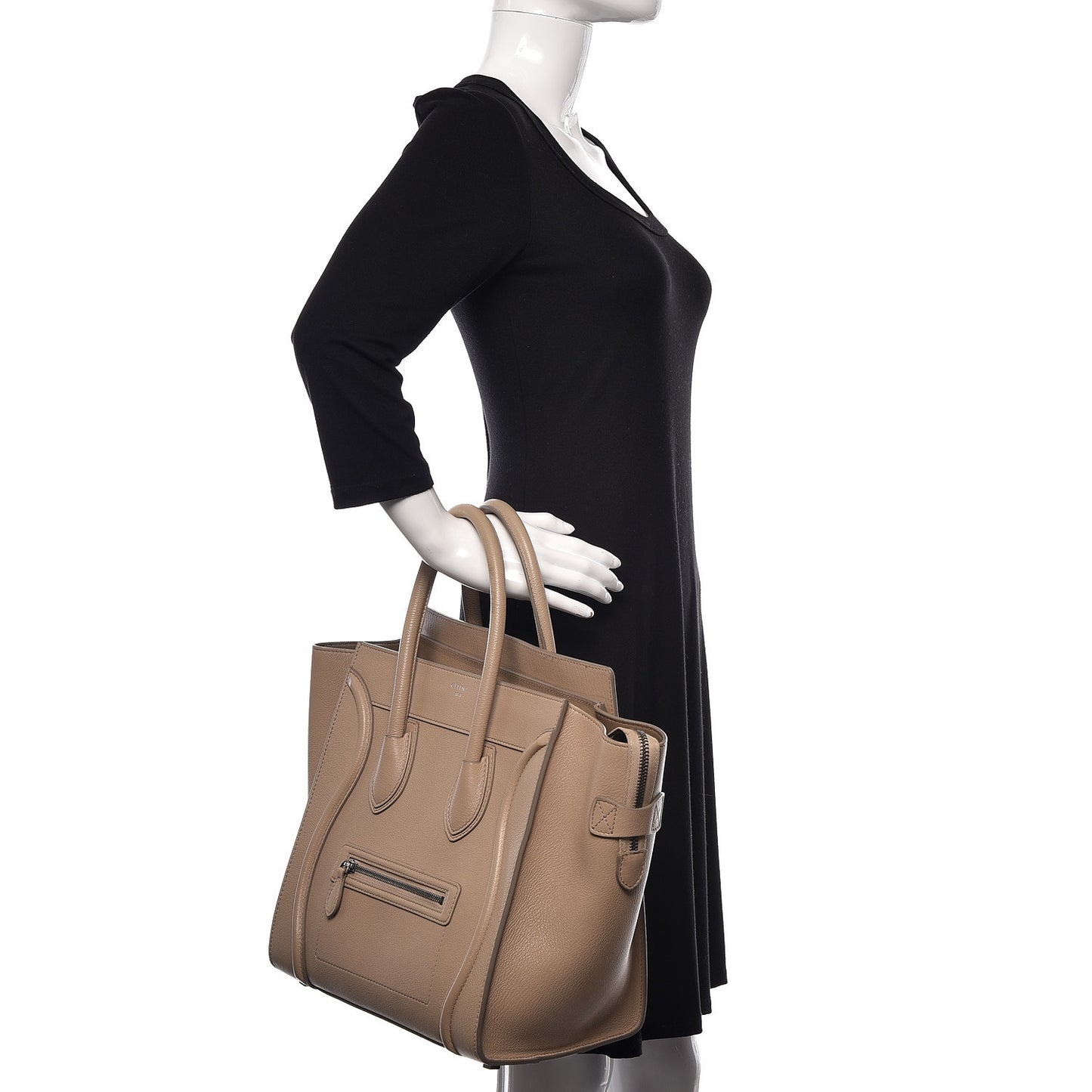 Goatskin Mini Luggage Sand
