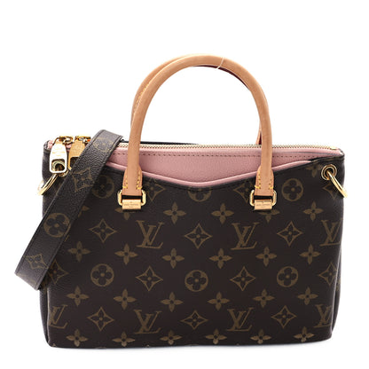 Louis Vuitton Monogram Pallas BB Rose Ballerine 1 of 12