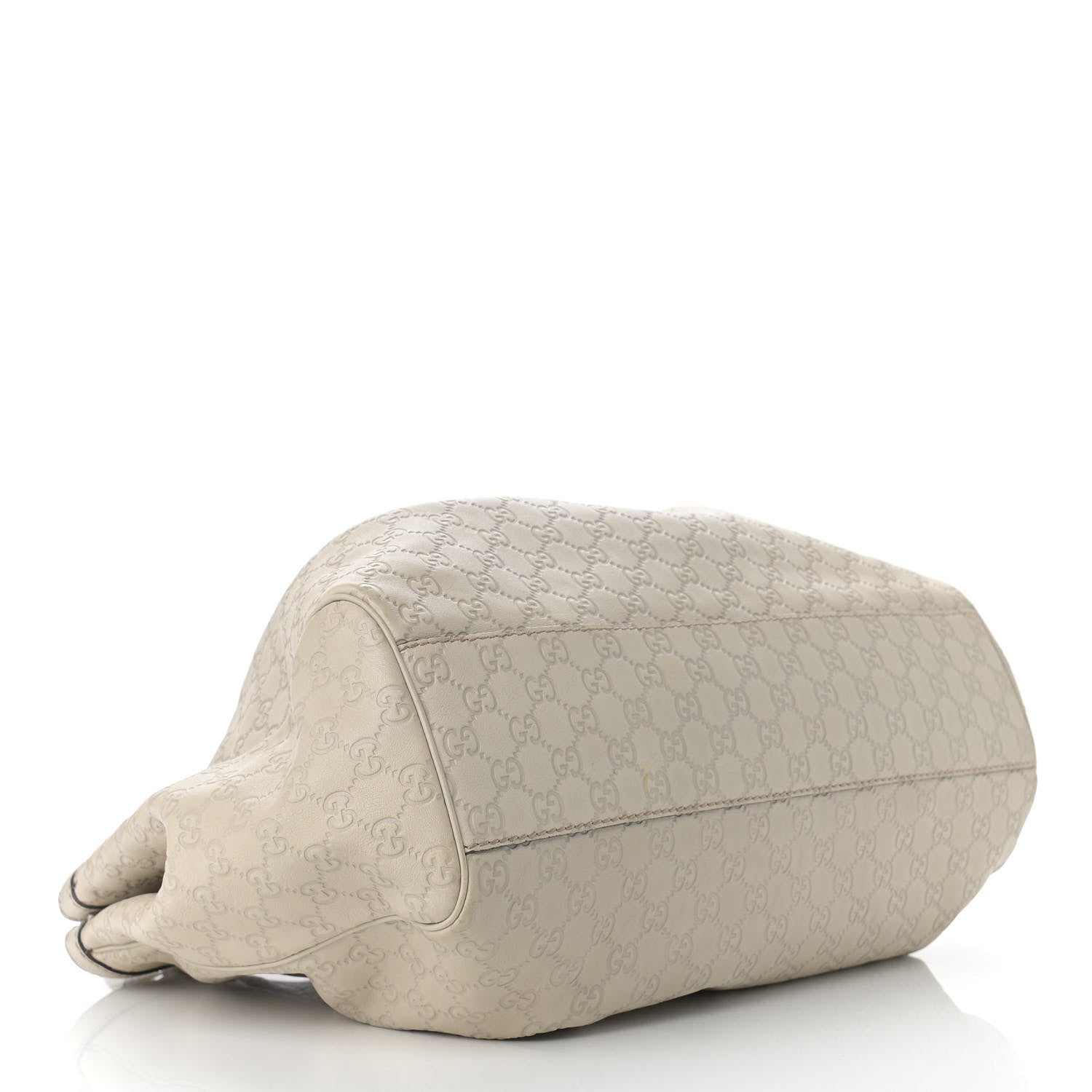 Gucci Guccissima Large Sukey Tote Mystic White 4 of 13